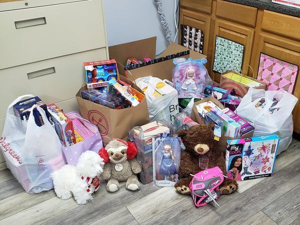 Toy items donated