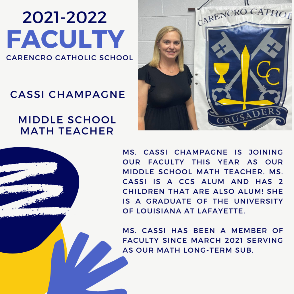 cassi champagne, math teacher